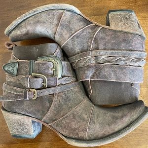 Lane -Junk Gypsy- ankle boots. NEVER WORN